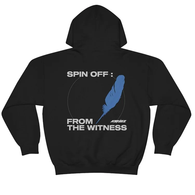 ATEEZ Spin Off: From The Witness Printed Hoodie