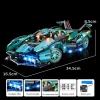 1:12 V12 Concept Sports Car LEGO Model Racing Car
