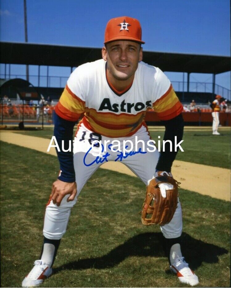 Art Howe Autographed 8x10 Houston Astros #2