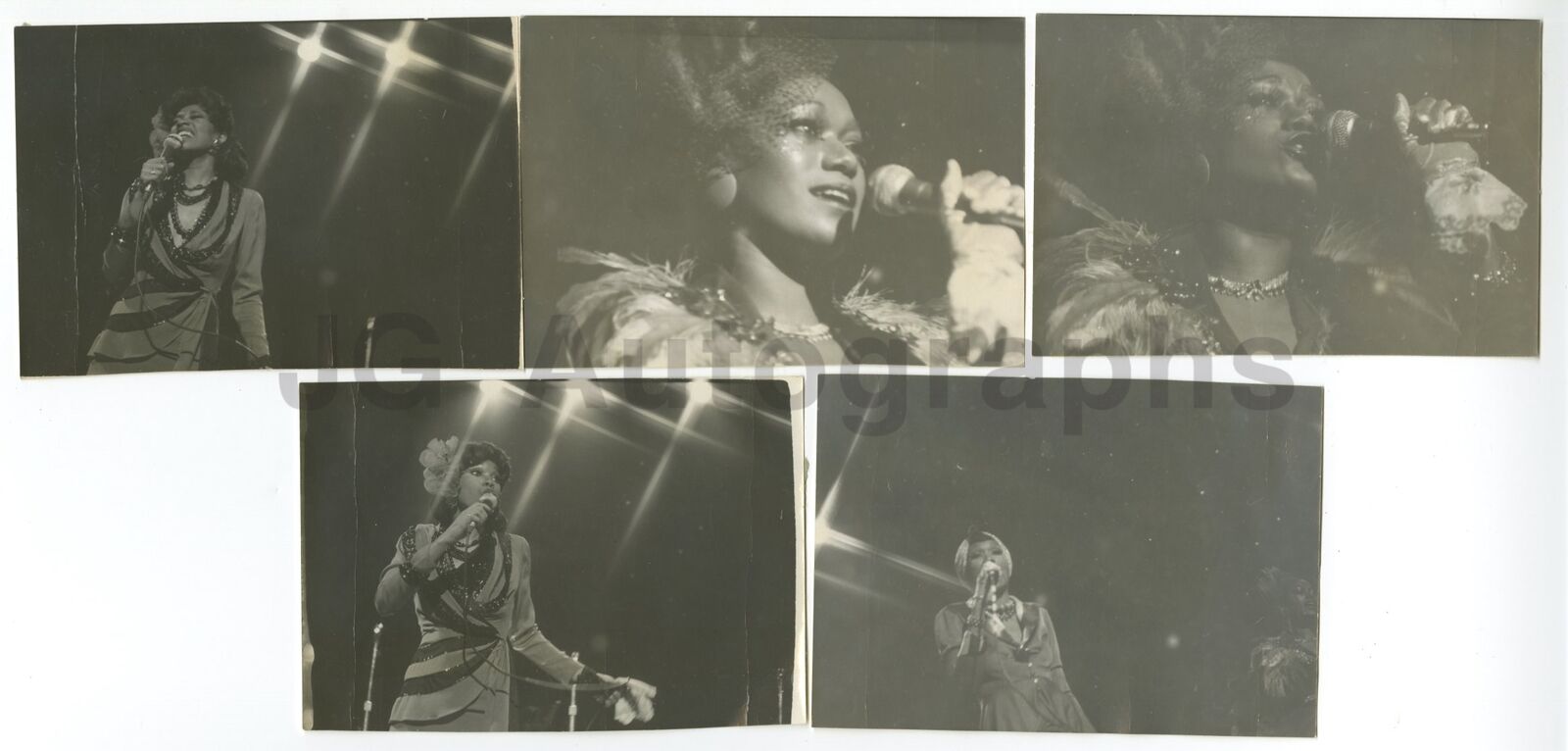 Pointer Sisters - 1970s Vintage Candid by Peter Warrack - 5 Unpublished Photo Poster paintings