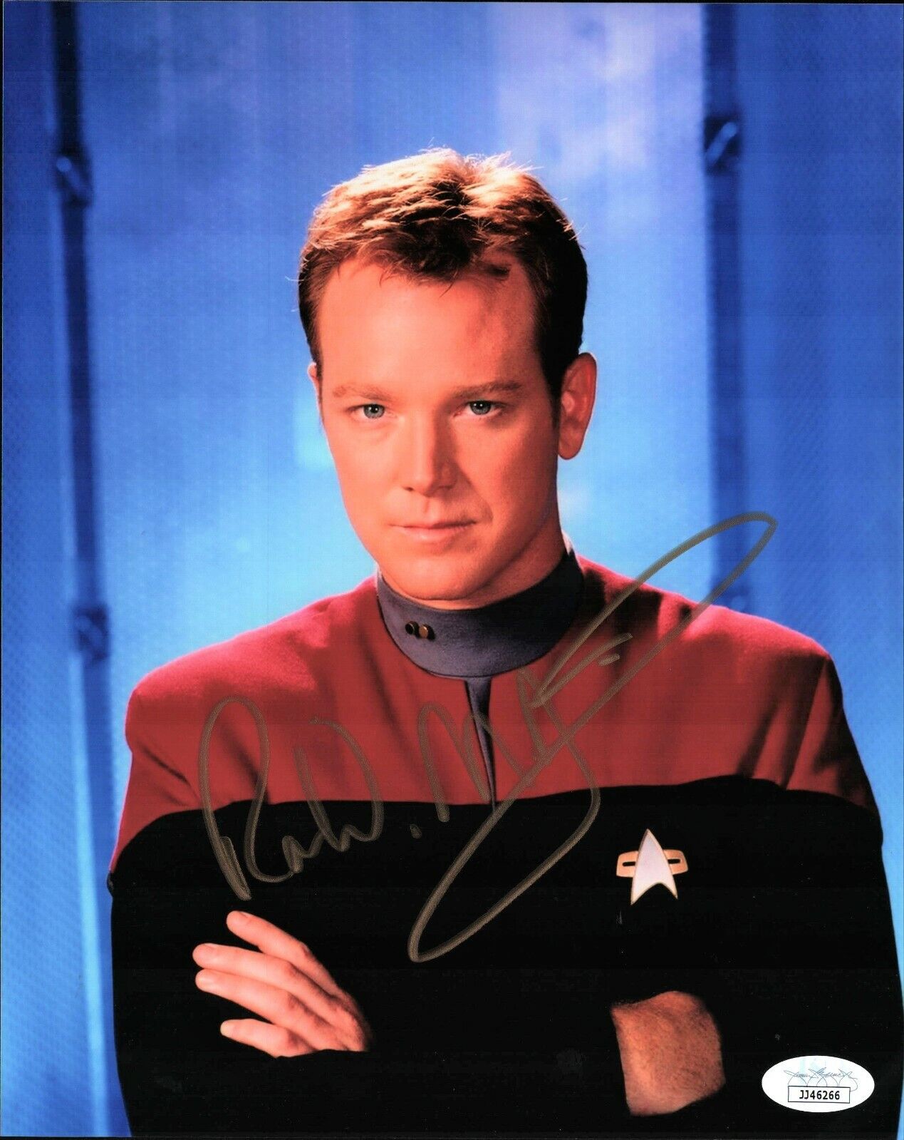 Robert Duncan McNeill Star Trek Signed Autographed 8x10 Photo Poster painting JSA Certified COA