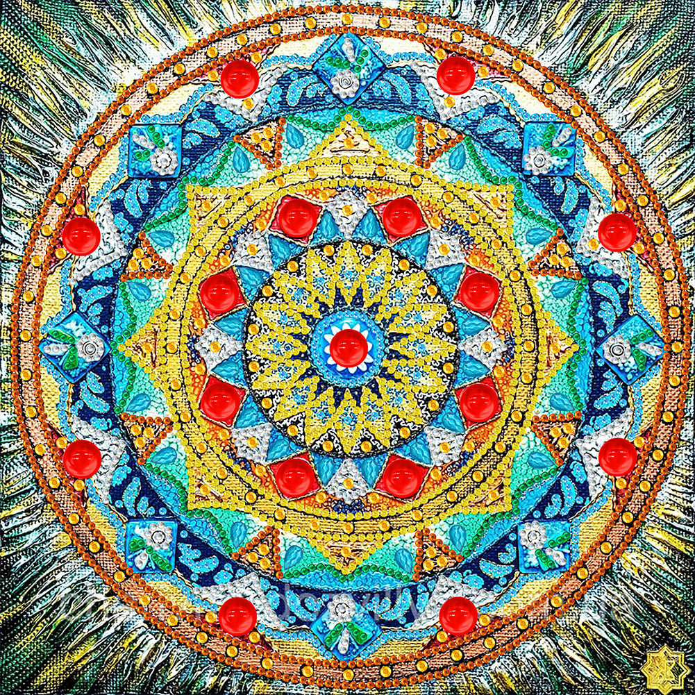 

Datura - Special Shaped Diamond Painting - 30*30CM, 501 Original