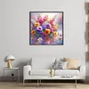 Fantasy Flowers-11CT Stamped Cross Stitch 40*40cm/15.75*15.75in tapestrymarket