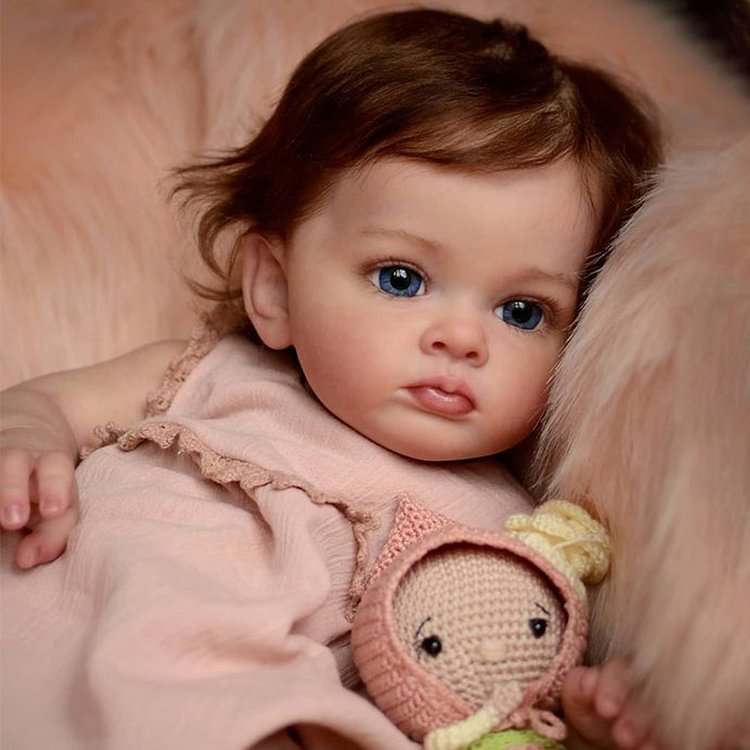  20" Reborn Baby Dolls Realistic Soft Weighted Body Cloth Reborn Cute Toddler Baby Girl Matti - Reborndollsshop®-Reborndollsshop®