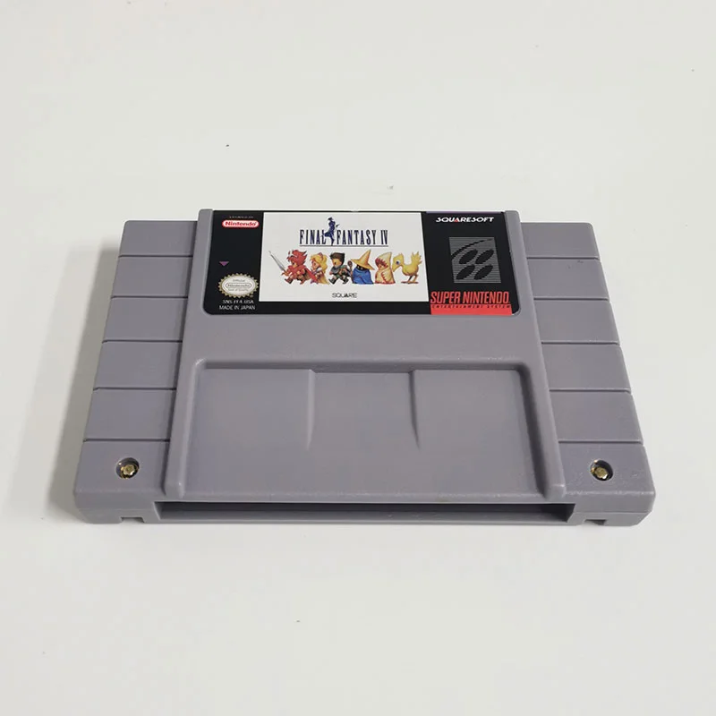 Final Fantasy IV SNES For Super Nintendo Entertainment System - 16 Bit US Version Game Cartridge
