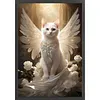 Cat Wing-14CT Stamped Cross Stitch 40*70cm(Big Size) tapestrymarket