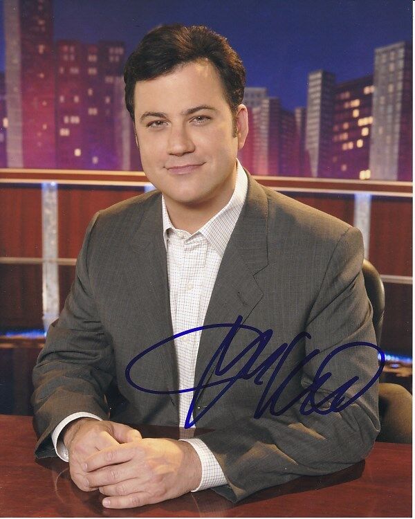 JIMMY KIMMEL Signed Autographed Photo Poster painting