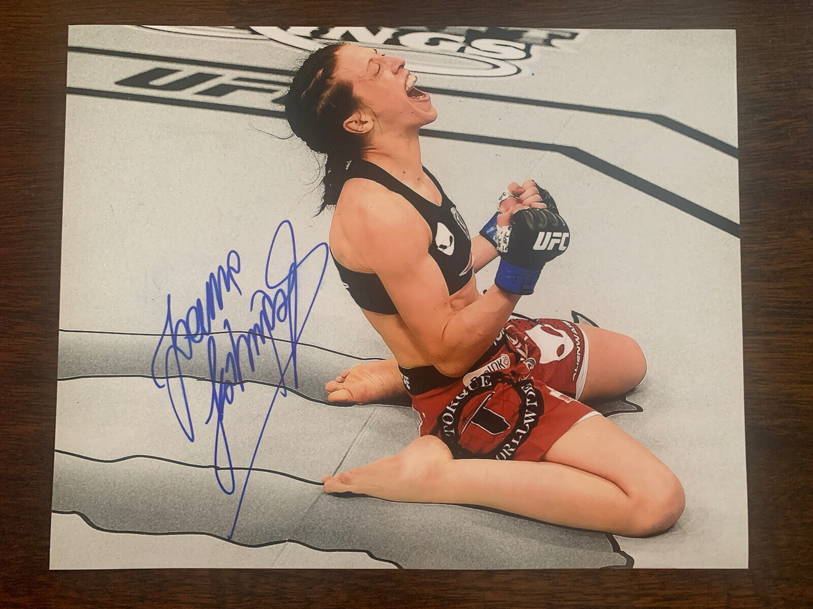 Joanna Jedrzejczyk signed 8x10 Photo Poster painting Autographed UFC Sexy Hot