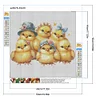 >SALE<5D DIY Full Round Drill Diamond Painting Easter Chick Bunny Home Decor 30x30cm