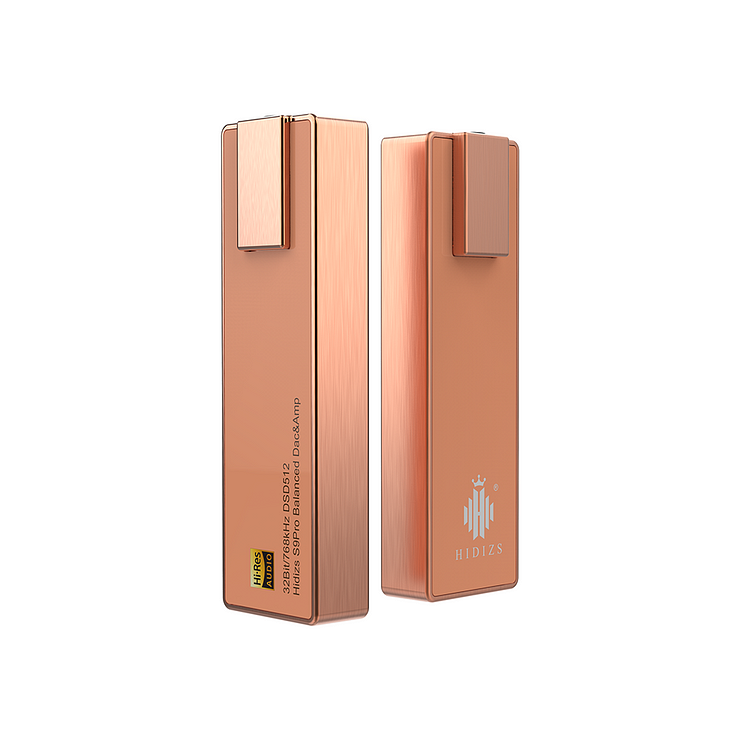 S9 PRO Red Copper Limited Edition Balanced & Single-Ended Mini HiFi DAC & AMP