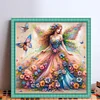 (Counted/Stamped) Butterfly Fairy-11CT Cross Stitch 50*50cm/19.69*19.69in