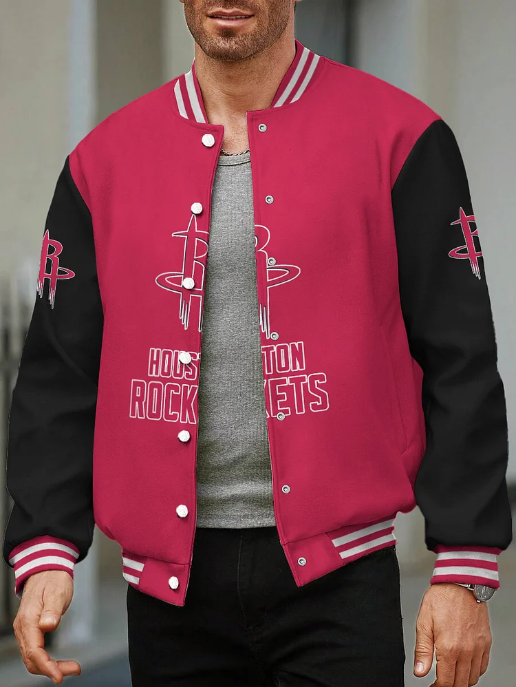 Houston Rockets Limited Edition Full-Snap Casual Jacket