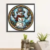 Diamond Painting-DIY Crystal Rhinestone Xmas Snowman
