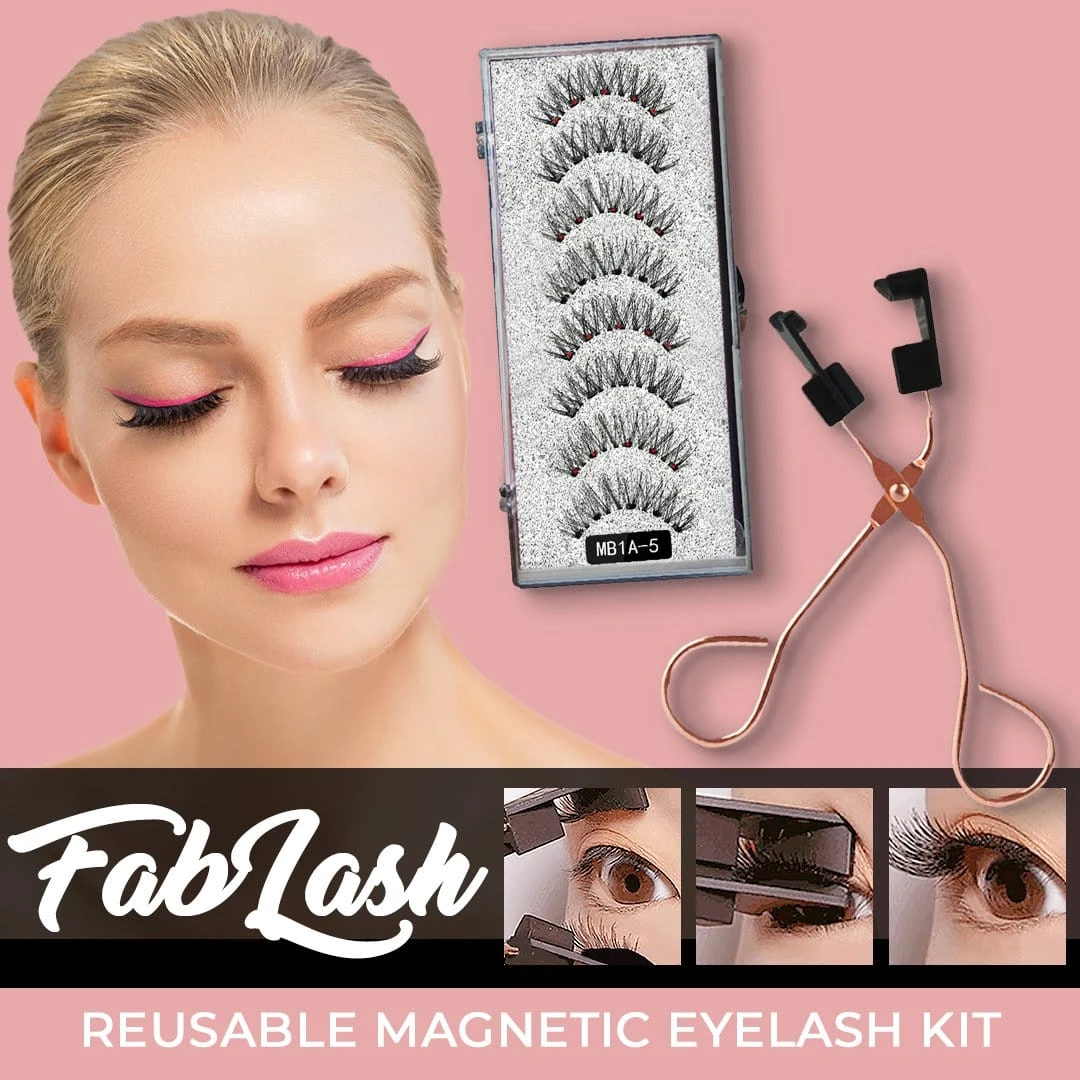 🔥2021 REUSABLE MAGNETIC EYELASH KIT