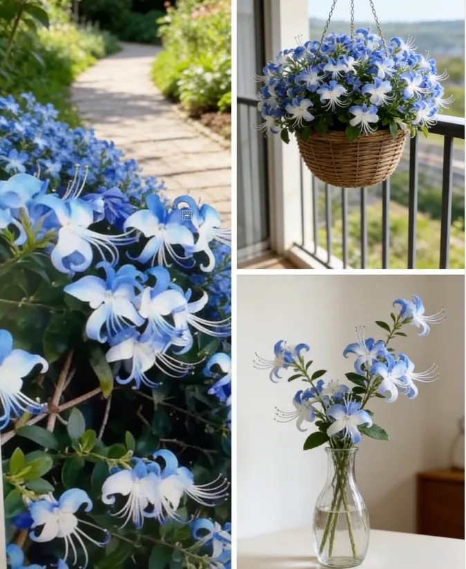 🌌 Blue Butterfly Flower Seeds – Bring the sky into your garden!