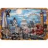 City View with King Kong - Vintage Metal Signs(12*16Inch)