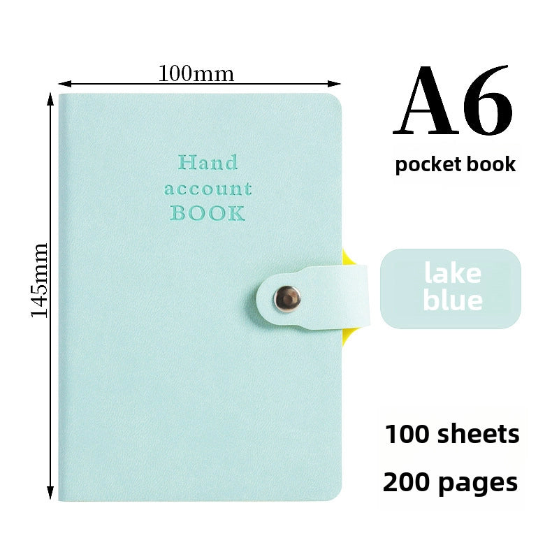 A7 Small Notebook Portable Notepad Students Carry Mini Pocket Pocket To Record Words