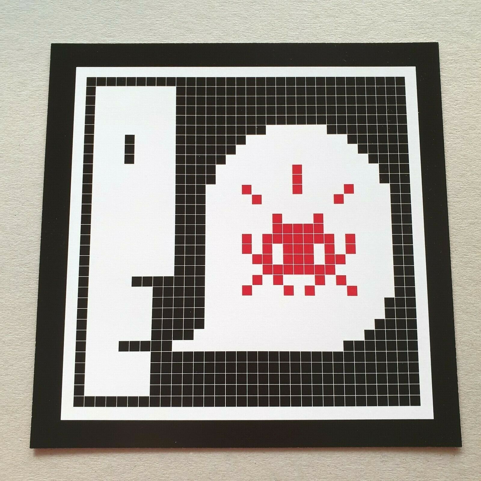 INVADER - ALERT Exhibition Official Mini Print Leaflet PRINTS ON PAPER