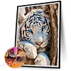 Diamond Painting-DIY Full Round Drill Tiger
