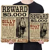REWARD - Vintage Metal Signs - 20*30cm/30*40cm - Western&Movie