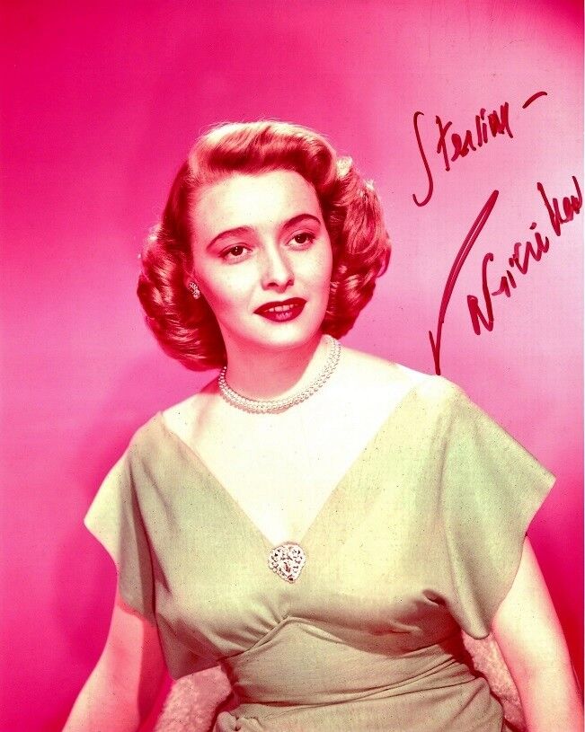 Beautiful Young PATRICIA NEAL In-person Signed Photo Poster painting