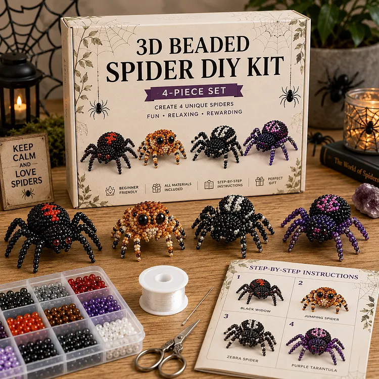3D Beaded Animal DIY Kit Collection