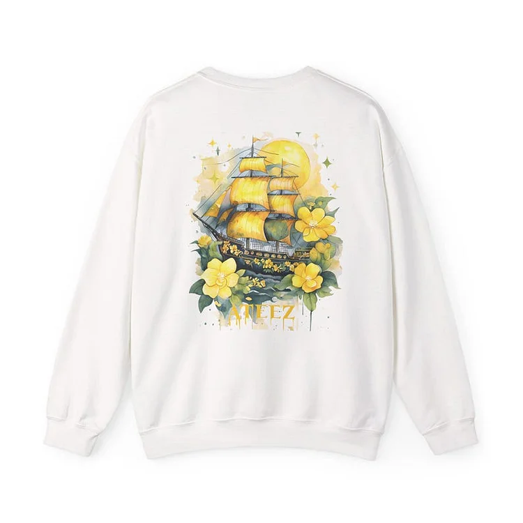 Ateez Golden Hour Part. 3 Lemon Drop Pirate Sweatshirt officialateezshop