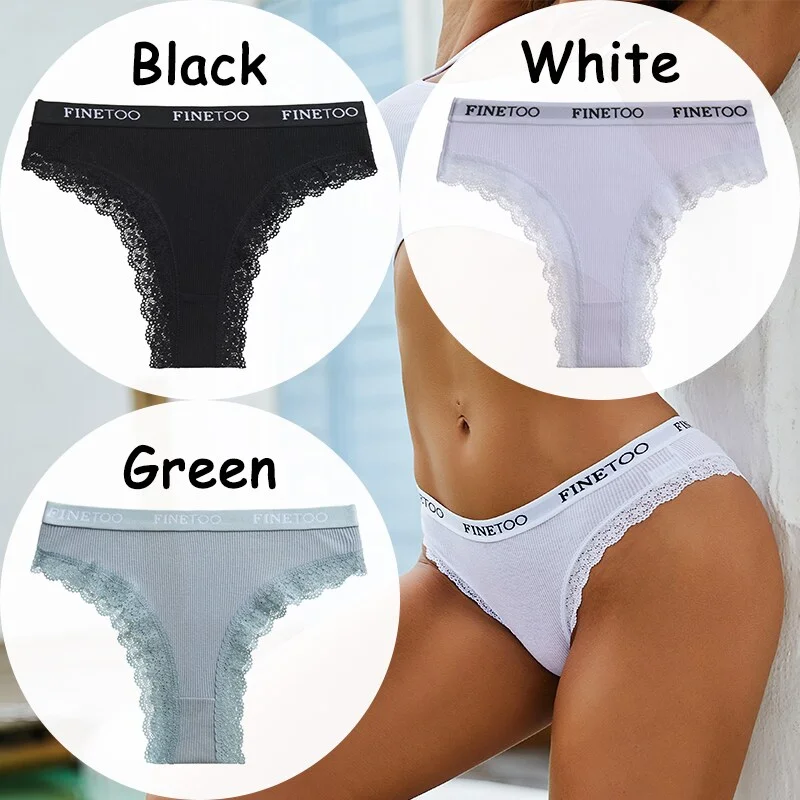 Billionm Lace Panties Women's Underwear Cotton Panties Sexy Lingerie Female Briefs Low-Waist Panty Girl Intimate Underpants