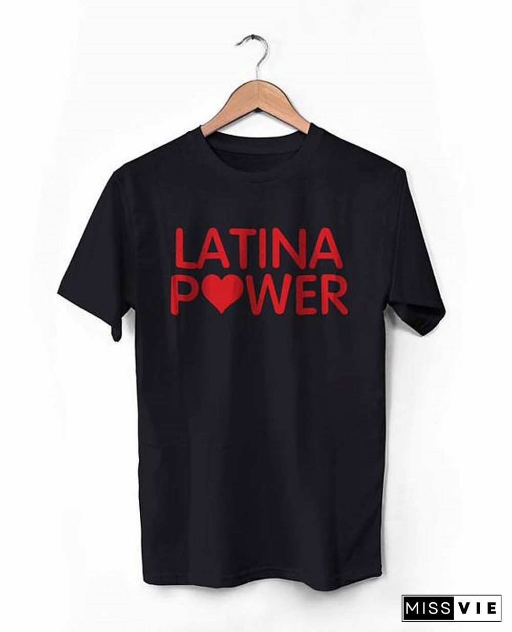 Skuggnas Latina Power T-Shirt Slogan Latin Shirts Feminist Women Shirt Girl Power Tumblr Clothing Women Rights Equality Tops