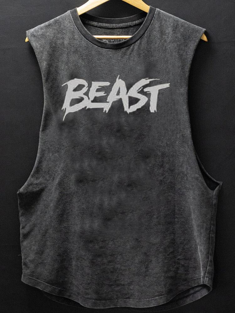 Beast Scoop Bottom Cotton Tank