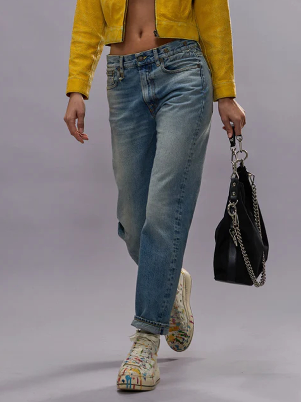 Casual Soft Breathable Mid-rise Women's Jeans tjj Shicloths
