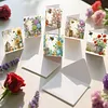 6Pcs Diamond Painting Flower Greeting Card with Envelopes for Beginner Adult Holiday Gifts
