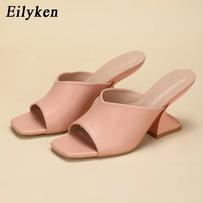 Eilyken 2022 New Summer Strange Style Women Slippers Non slip Shoes Slip On Slippers Slides Zapatos Mujer SIZE 35-42