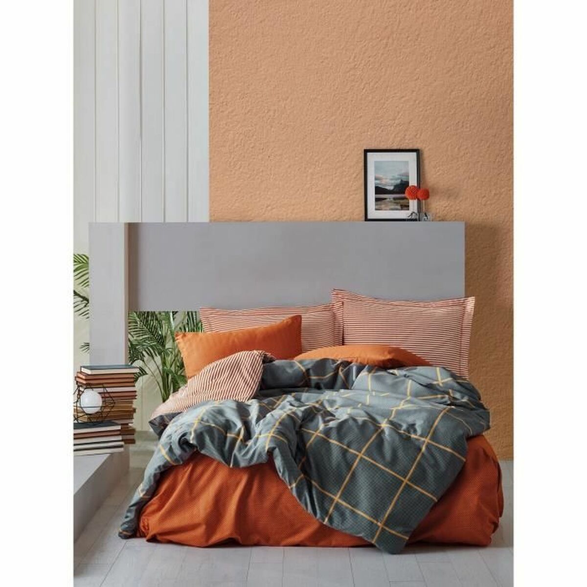 Duvet cover set Multicolour 220 x 240 cm
