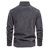 Men's Casual Outdoor Half-zip Polar Fleece Sweatshirt by Inlyline