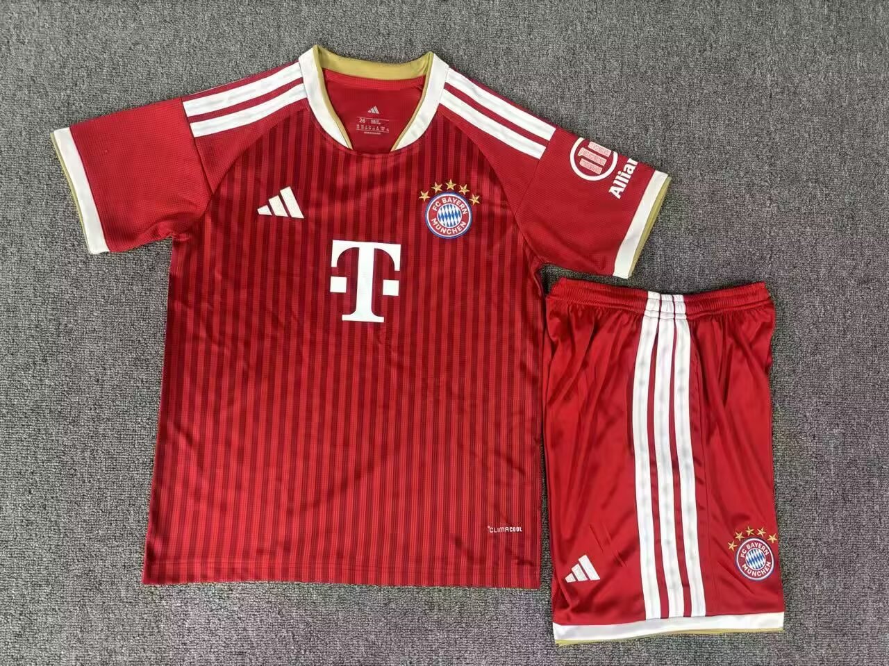 2026/2027 Kids Size Bayern Munich Home Football Jersey 1:1 Thai Quality