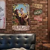 And She Lived Happily Ever After - Vintage Metal Signs - 20*30cm/30*40cm - Western