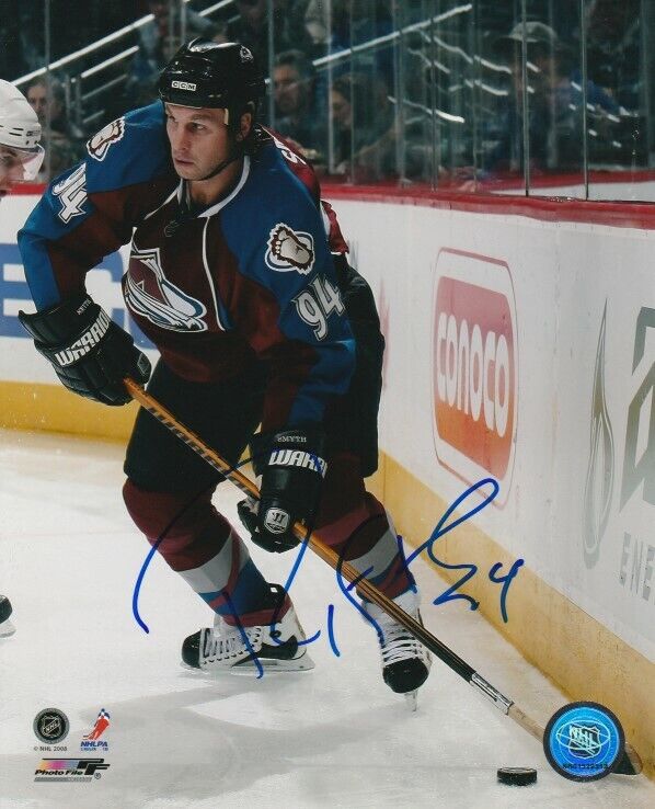 RYAN SMYTH SIGNED COLORADO AVALANCHE 8x10 Photo Poster painting #2 Autograph