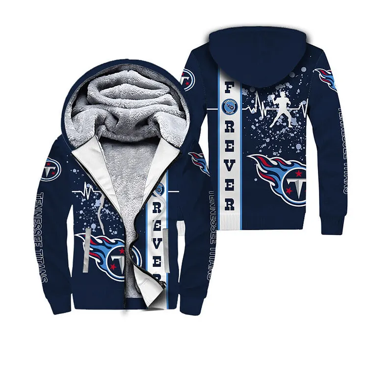 Tennessee Titans
Limited Edition Thickened Hooded Fleece Jacket