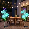 Solar Pathway Landscape Lights Decorative Solar Powered LED Lawn Light IP65 Waterproof Portable & Lightweight for Lawn Patio Yard Daily Use