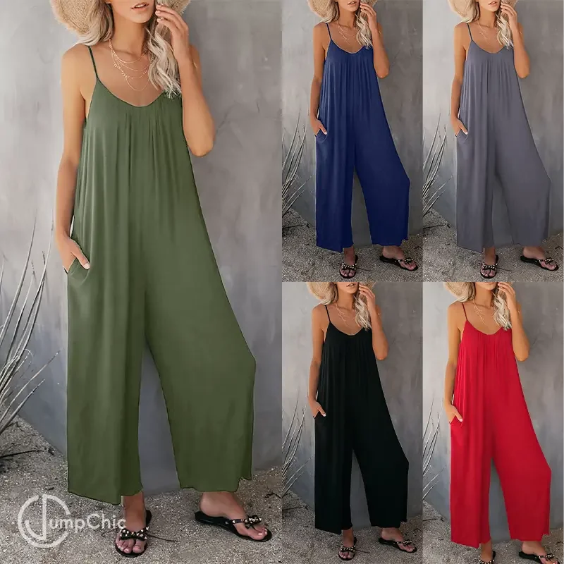 JumpChic - Ultimate Flowy Jumpsuit with Pockets