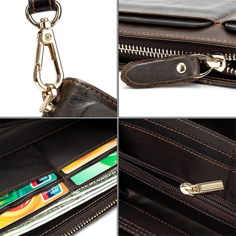 Muiltipurpose Leather Cards Holder Wallets With Pockets