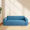 Sofa Cover with Elastic Bottom & Skirt Cushion Couch Cover for Living Room Hotel