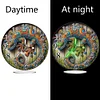 Lizard Acrylic DIY Diamond Painting Clock Kit 5D Diamond Art Clock