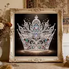 Crystal Special Shaped 5D DIY Partial Drill Diamonds Dots Gem Art Kits for Adults Beginners Home Decor Diamonds Paintings Gem Art 11.81 X11.81inch