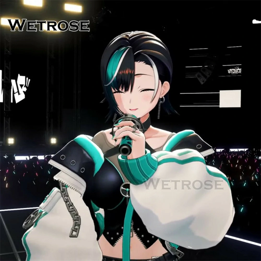 [Deposit Poll] Wetrose Hololive DEV_IS FLOW GLOW Vtuber 3D Live Rindo Chihaya New Outfit Cosplay Costume 3D輪堂千速3Dライブ新衣装コスプレFG3Dライブ