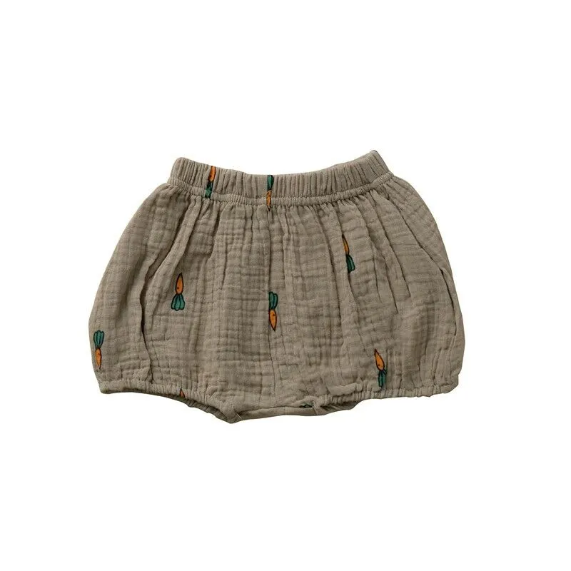 Baby Infant Girl Boy Cotton Linen Bloomer Shorts Pants Bottoms Underwear