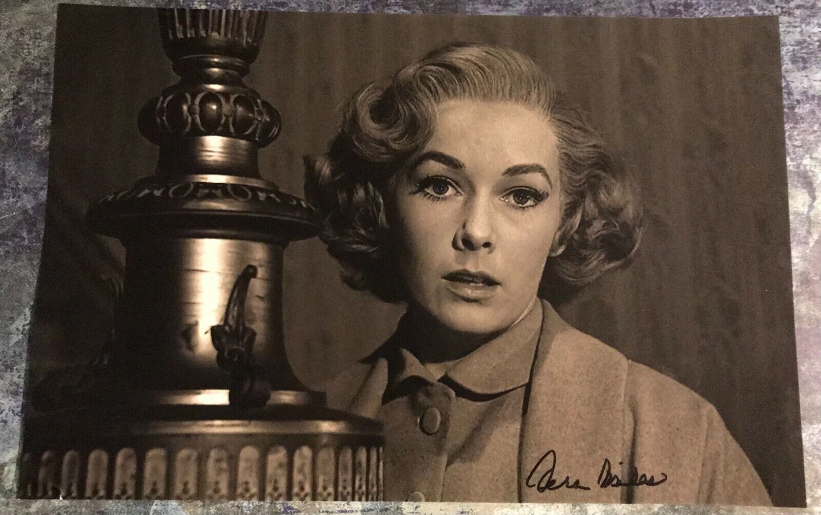 GFA Psycho Lila '60 Movie * VERA MILES * Signed 12x18 Photo Poster painting V4 COA