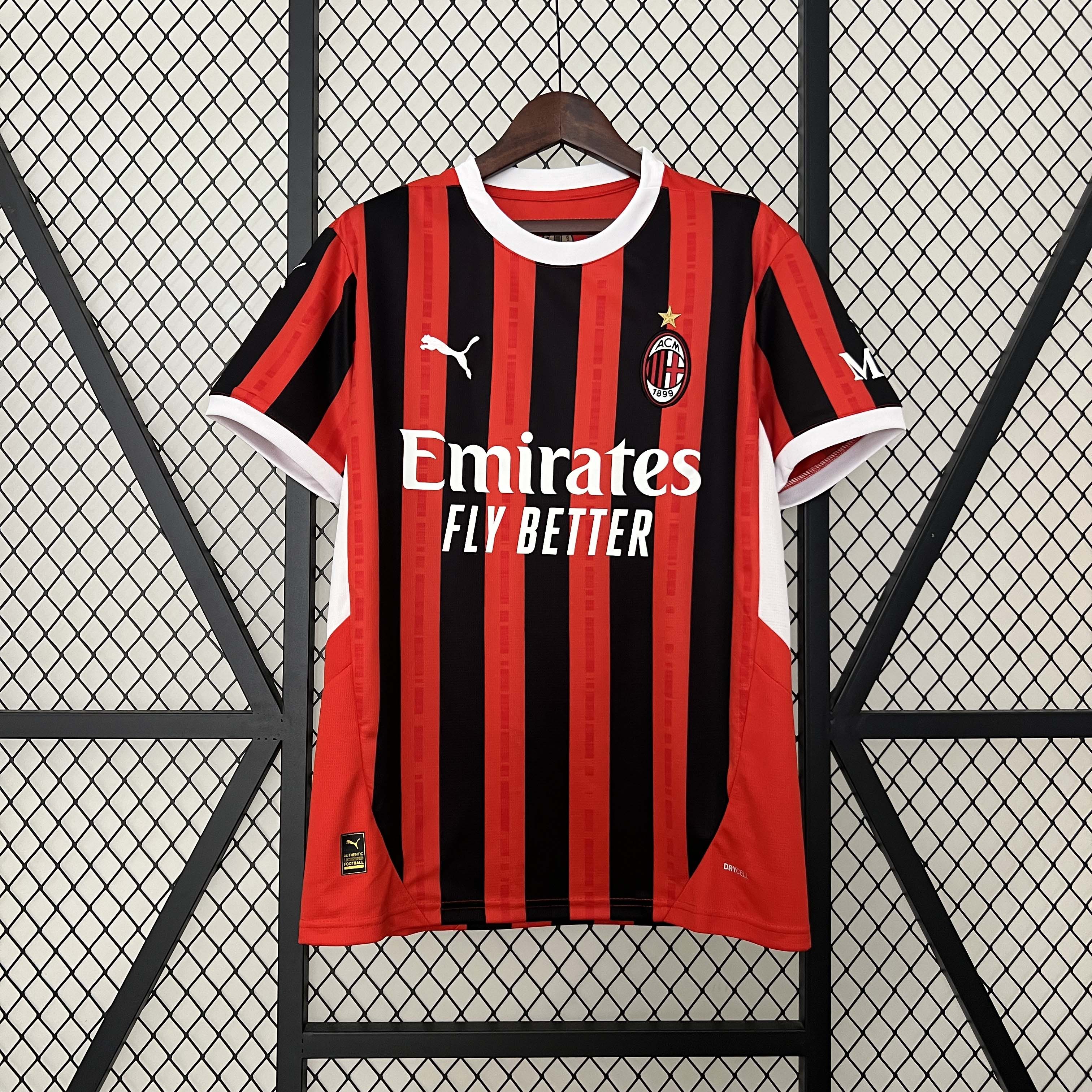 2024-2025 AC Milan Home Football Shirt 1:1 Thai Quality