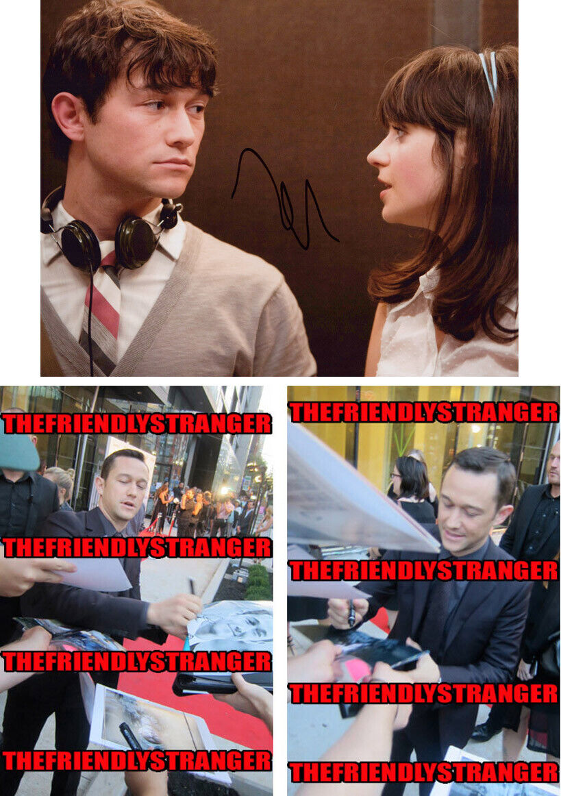 JOSEPH GORDON-LEVITT signed Autographed 500 DAYS OF SUMMER 8X10 Photo Poster painting COA Proof